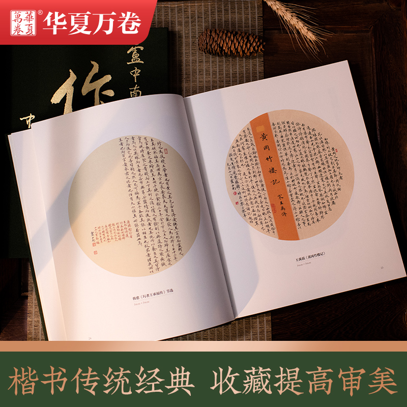 【卢中南作楷】小楷作品集毛笔字帖楷书临摹 华夏万卷卢中南楷书作品全收录书法钢笔软笔临摹阅读鉴赏唐诗宋词三百首硬笔楷书字帖 - 图0