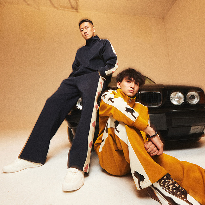 UNSHACKLED潮牌美式侧拼织带运动套装男女街头宽松上衣休闲裤杨政,淘宝优惠券,粉丝福利购,淘宝优惠卷