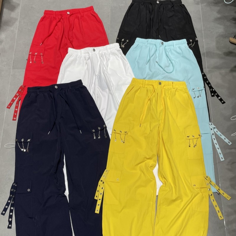 美式复古辣妹工装裤女夏季新款高腰显瘦宽松休闲阔腿拖地长裤潮,淘宝优惠券,粉丝福利购,淘宝优惠卷