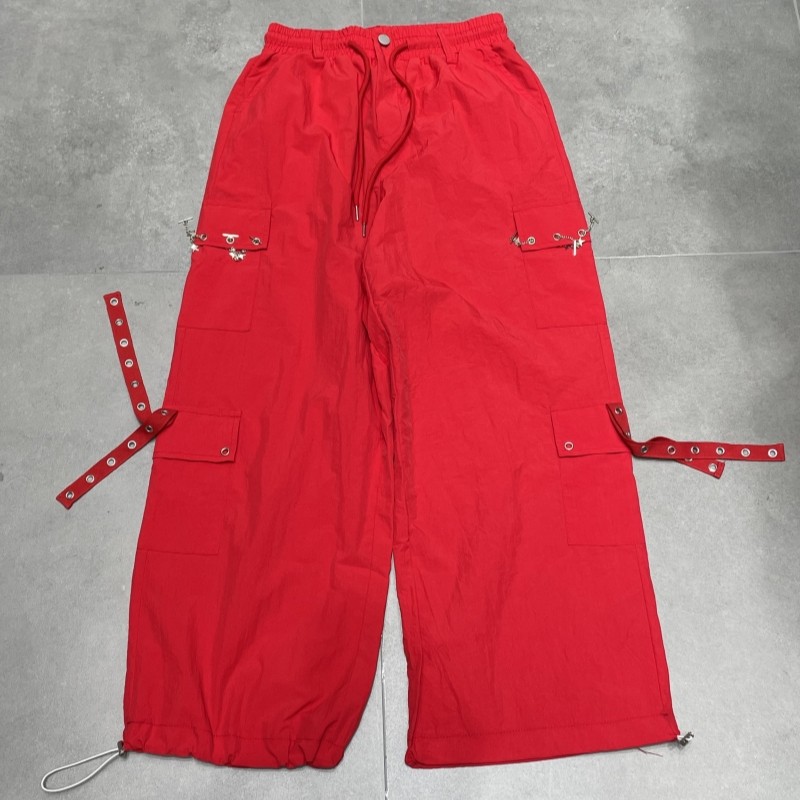 美式复古辣妹工装裤女夏季新款高腰显瘦宽松休闲阔腿拖地长裤潮,淘宝优惠券,粉丝福利购,淘宝优惠卷