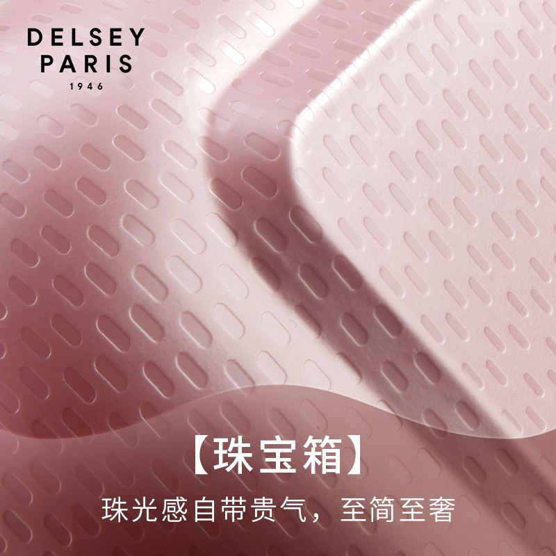 DELSEY戴乐世拉杆行李箱小型20/24寸女可爱网红ins超轻防摔1621