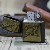 Оригинальная зажигалка, мужская нашивка с гравюрой на керосине, подарок на день рождения