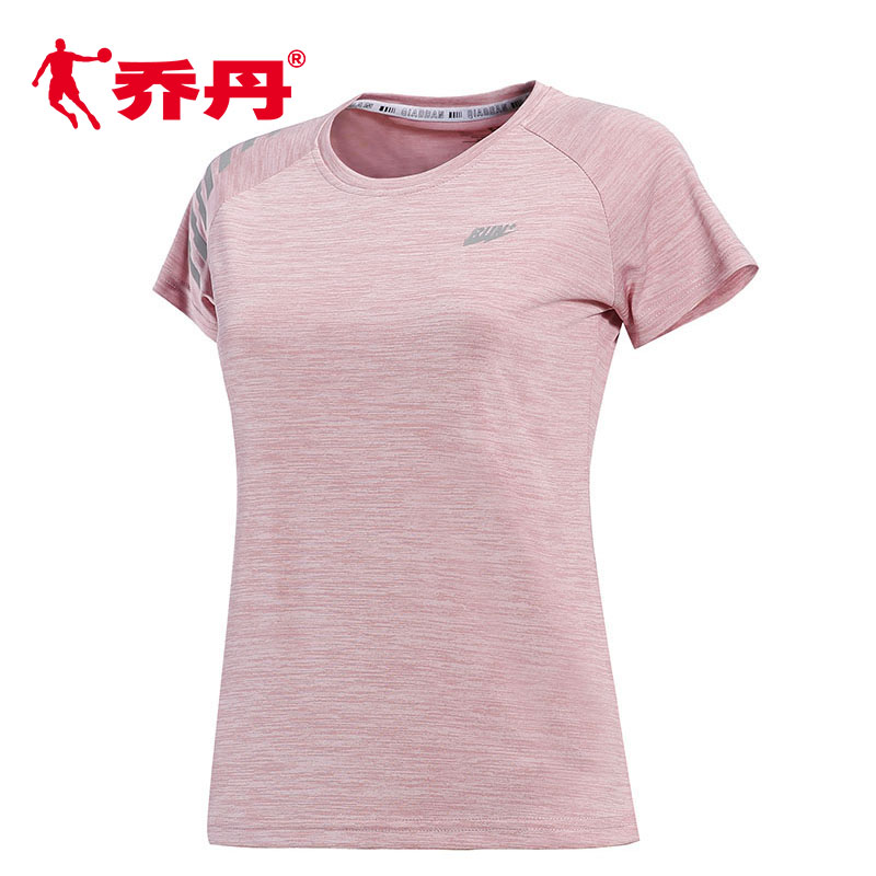 Jordan Short Sleeve T-shirt for Women 2020 New Student Quick Drying Half Sleeve Spring/Summer Round Neck T-shirt Top for Women