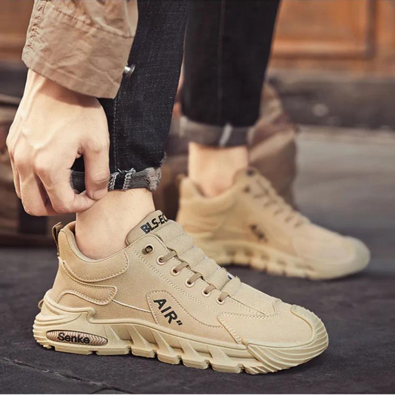 帕拉鞋男款2025新款一脚蹬男鞋轻便软底运动休闲鞋男士透气跑步鞋 - 图0