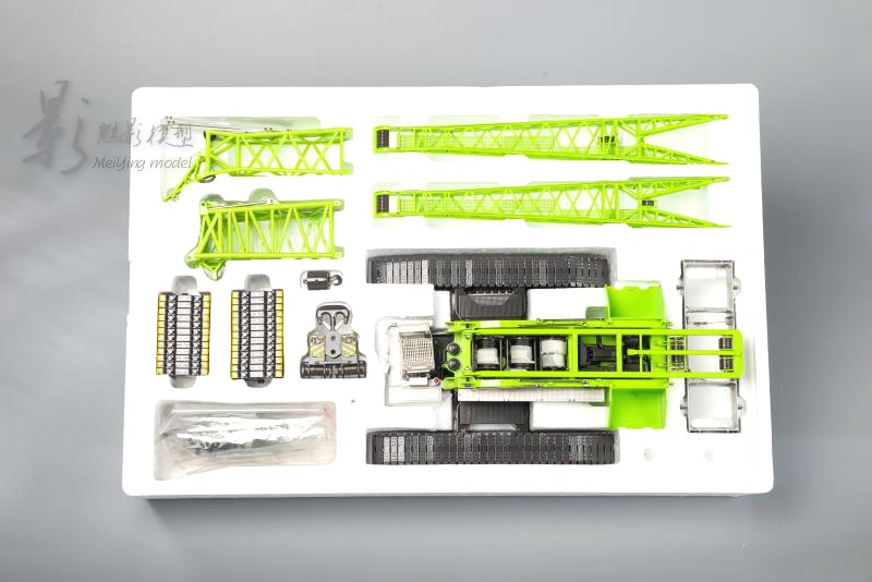 全新中联重科 ZOOMLION 1:50 ZCC9800W 履带式起重机吊车合金模型 - 图0