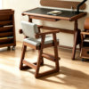 Children's learning chair, primary school student's writing chair can be lifted