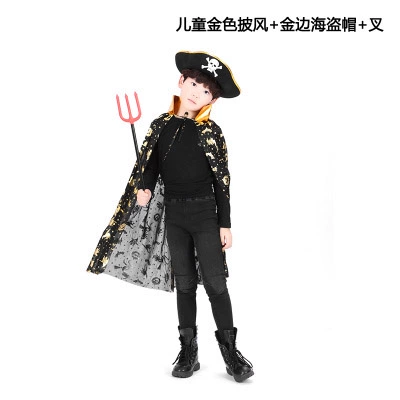 Детская пижама, костюм, плащ для мальчиков, xэллоуин, семейный стиль, косплей, выпускной вечер