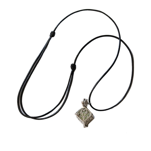 Сундук с сокровищами, ожерелье подходит для мужчин и женщин для влюбленных, брендовая креативная подвеска, японские и корейские