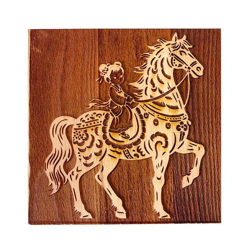 马年系列年画拓印木版画 民俗儿童手工印刷活动阳刻拓印木雕板画,淘宝优惠券,粉丝福利购,淘宝优惠卷