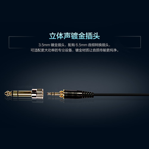 头戴式耳机DJ监听HIFI高保真原声音质手机音响箱高端机声丽 ST-80 - 图1