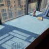Bay window mat, non-slip blanket, all-season plush window sill