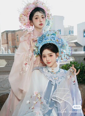 成品泉州浔浦女簪花头饰民族风头簪高端仿真鲜花发箍簪花新款头饰