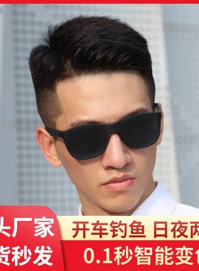 聚高眼镜0.1秒变色高清偏光通用