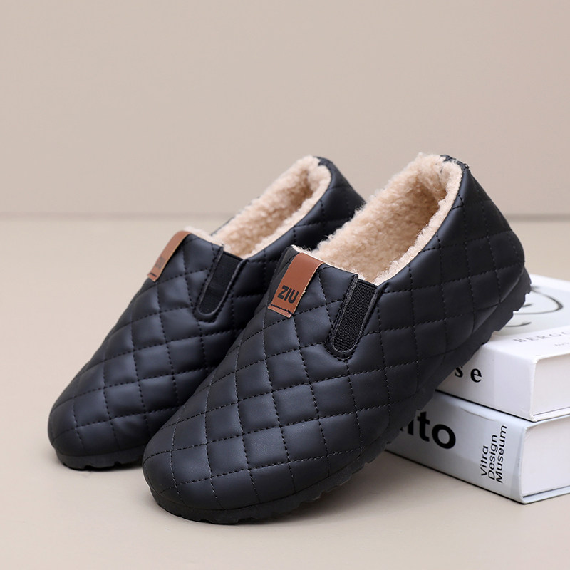 老北京布鞋女棉鞋加绒冬季保暖百搭休闲鞋豆豆鞋一脚蹬妈妈鞋防滑,淘宝优惠券,粉丝福利购,淘宝优惠卷