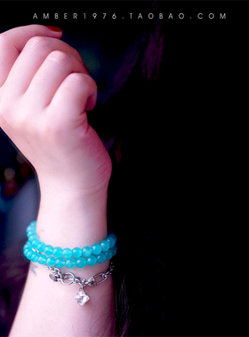 成人童话No.29 Lovers dream 4┆外贸原单 方晶坠晶钻别针手链 银