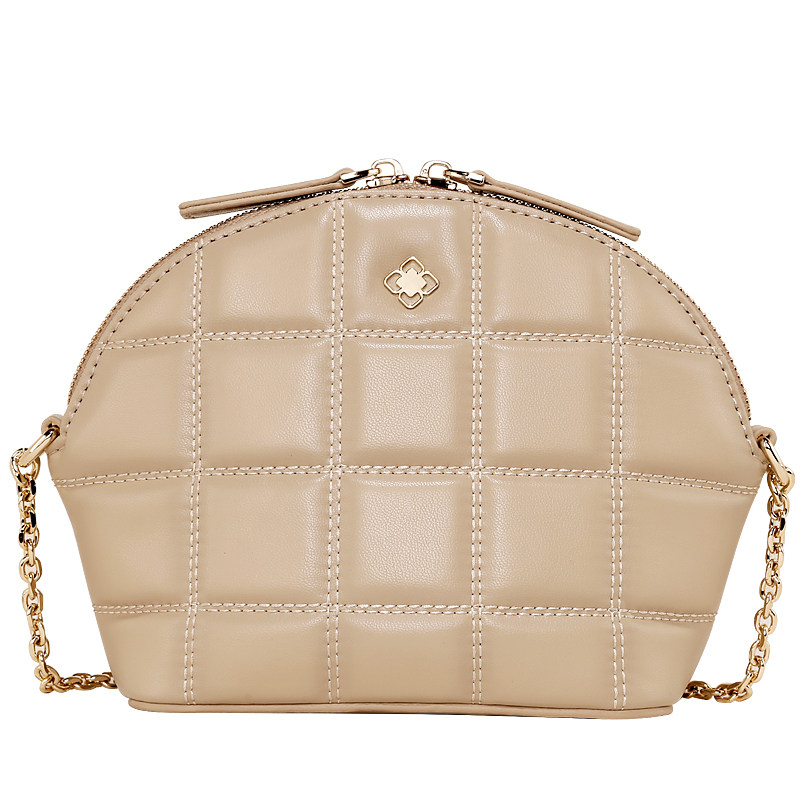 妙迪2020夏天新款潮软皮迷你贝壳包 mood女士包袋