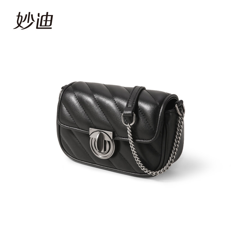 妙迪2023春夏新款质感感斜挎小包包 妙迪箱包女士包袋