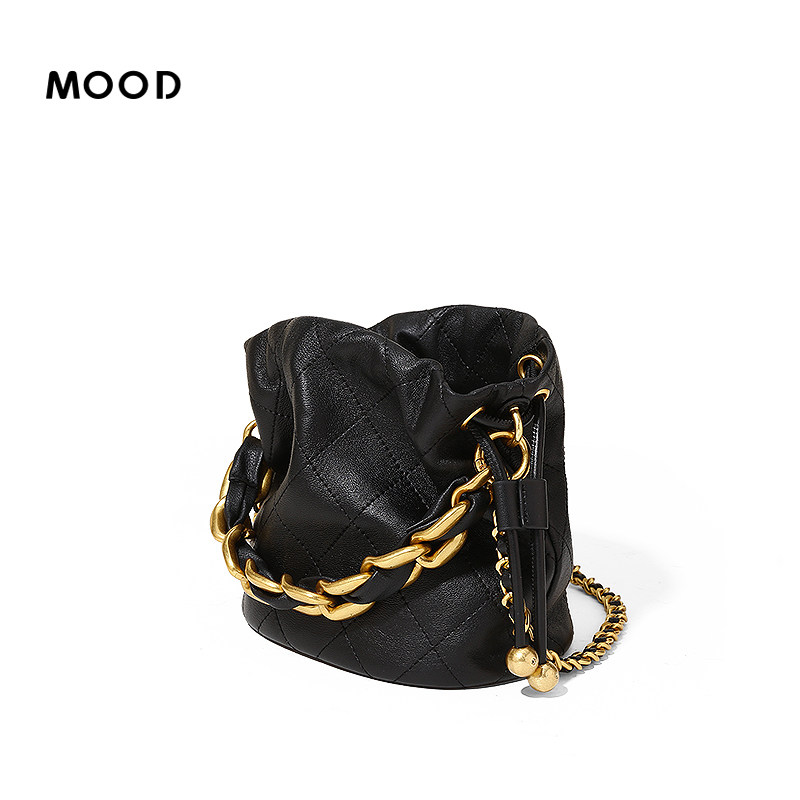 mood2021新款小众链条女感斜挎包包 mood女士包袋
