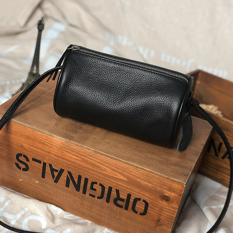 mood妙迪2020新款潮真皮斜挎小包包 mood女士包袋