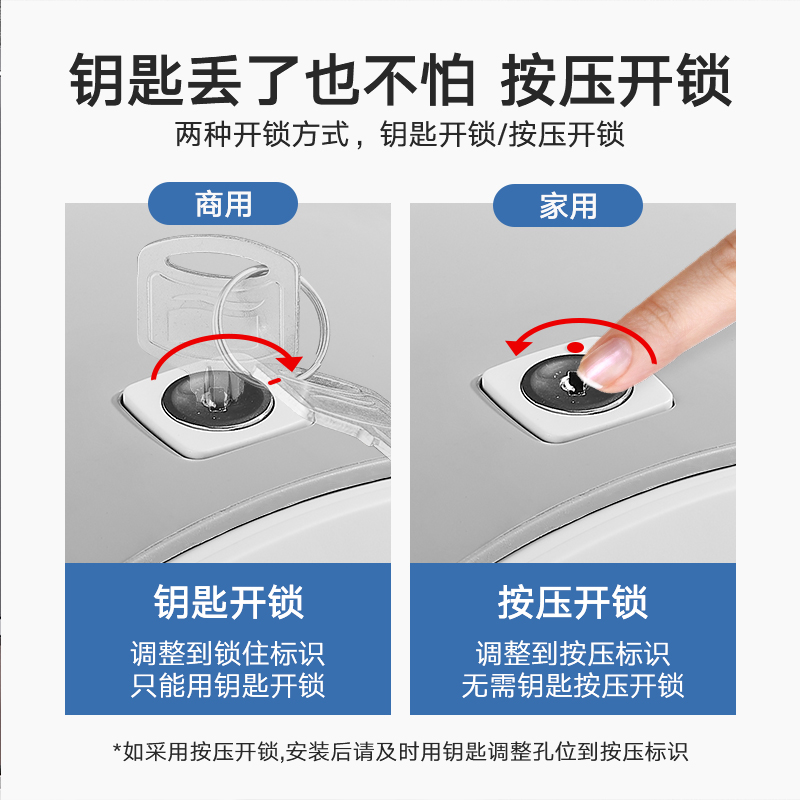 大盘纸厕纸盒商用厕所大卷纸盒壁挂式免打孔酒店专用卫生间纸巾盒