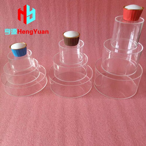 8寸欧式泡沫蛋糕模型 圆弧形假体蛋糕胚烘焙翻糖模具8cm厚裱花体 - 图2