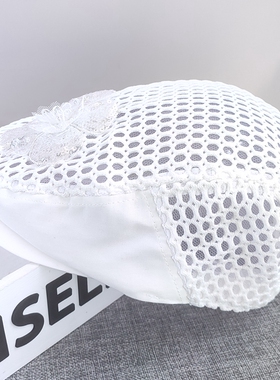 鸭舌帽休闲韩版女春夏亮片花朵