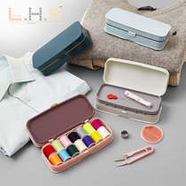 Home Needle Wire Box Kit Portable Hand Sewing Needle Thread Bag Student Dormitory Multifunction Slit Tool Box Upscale