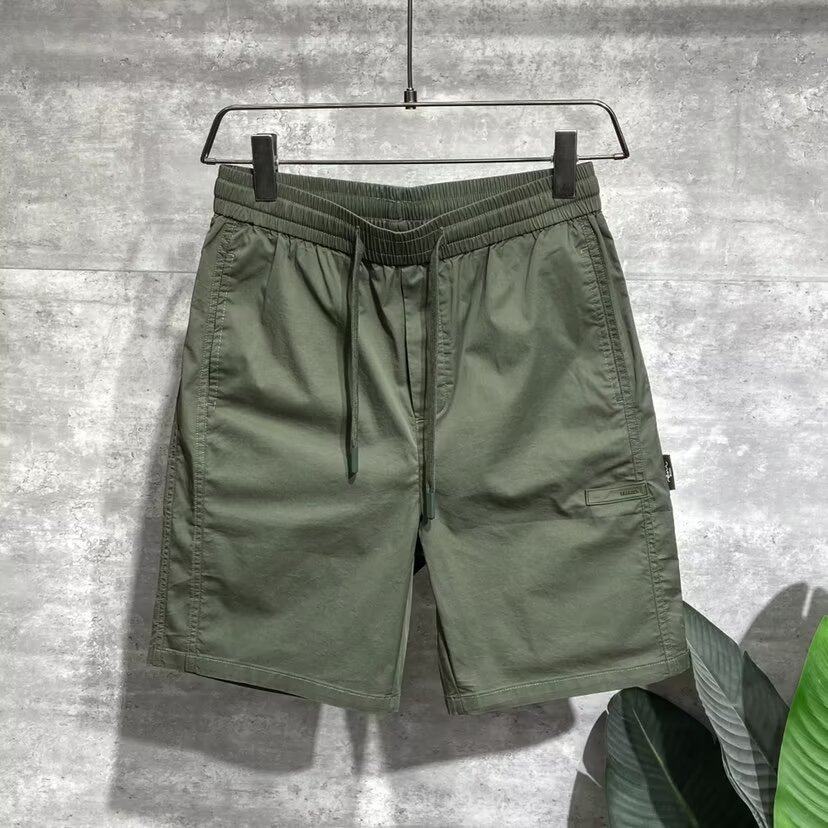 短裤男五分裤夏季纯色中裤时尚百搭透气宽松男士薄款中腰休闲裤子,淘宝优惠券,粉丝福利购,淘宝优惠卷