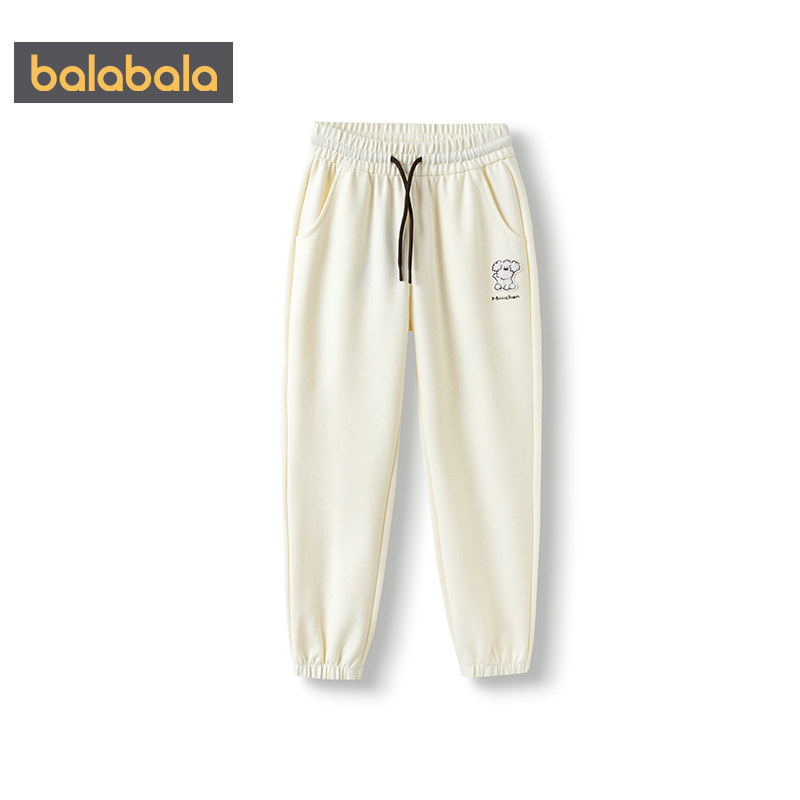 巴拉巴拉女童裤子中大童宝宝运动裤春秋款童装儿童休闲卫裤长裤潮,淘宝优惠券,粉丝福利购,淘宝优惠卷