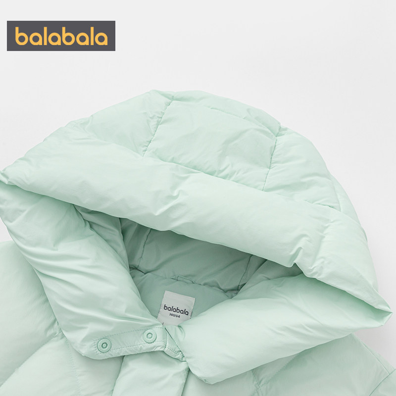 商场同款巴拉巴拉女童羽绒服中大童外套冬季新款童装儿童中长款厚,淘宝优惠券,粉丝福利购,淘宝优惠卷