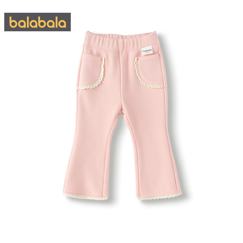 巴拉巴拉女童打底裤小童宝宝加绒裤子冬装新款童装儿童外穿长裤厚,淘宝优惠券,粉丝福利购,淘宝优惠卷