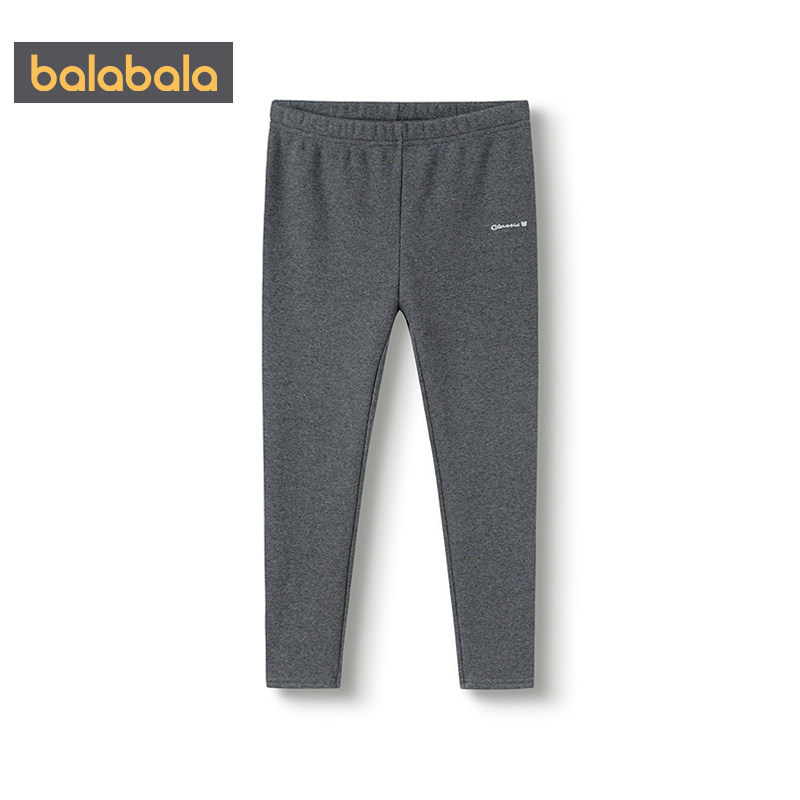 巴拉巴拉女童加绒打底裤中大童宝宝黑色裤子冬季新款童装儿童外穿,淘宝优惠券,粉丝福利购,淘宝优惠卷