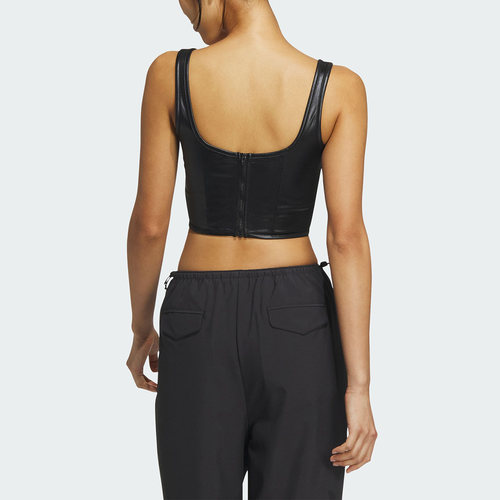 Adidas/阿迪达斯正品三叶草女子时尚简约透气吊带背心IX1912 - 图0