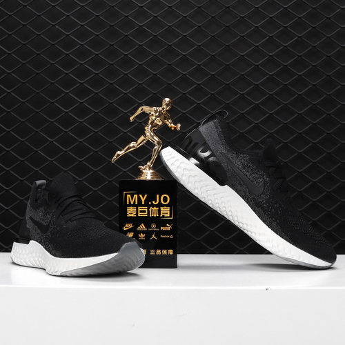 Nike/耐克正品EpicReact Flyknit(GS)女子大童跑鞋943311-001 - 图0