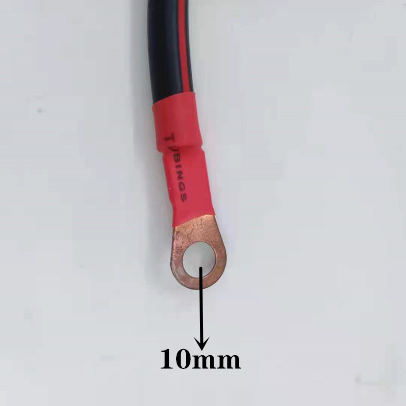 电瓶负极搭铁线农用车汽车拖拉机货车蓄电池负极连接线纯铜加粗