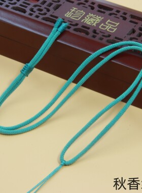 DIY吊坠挂绳手工缠线平结简约款