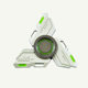 Fingertip spinner full set of all-metal luminous ultra-long-lasting rotating multi-functional hand-twisting adult decompression artifact toy