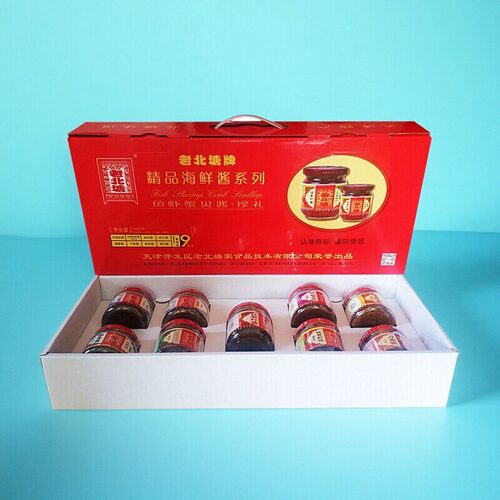 天津北塘特产老北塘虾酱虾仁鱼籽螃蟹即食海鲜酱礼盒蘸酱大礼包 - 图1