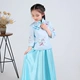 Trang phục trẻ em phong cách retro trang phục trẻ em Hoa hậu Cộng hòa váy dài váy phù dâu cổ điển nhỏ Fengxian quần áo phụ nữ - Trang phục Trang phục