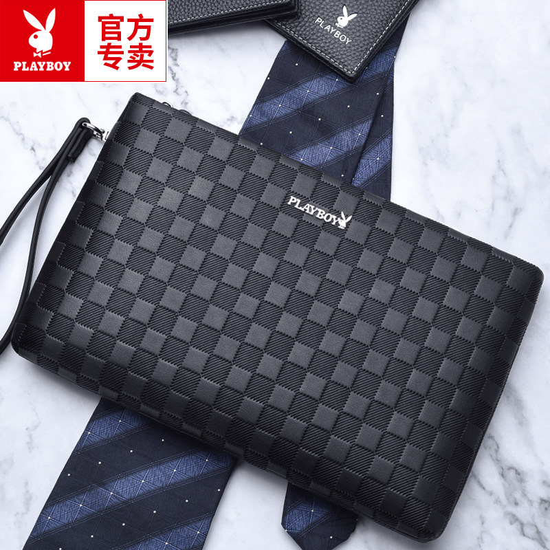 花花公子男商务休闲2021新款手拿包 振兴箱包男士包袋