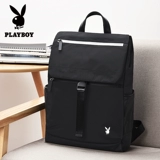 Playboy, мужской модный трендовый рюкзак для отдыха, вместительный и большой ноутбук для школьников для путешествий, ткань оксфорд, подходит для студента