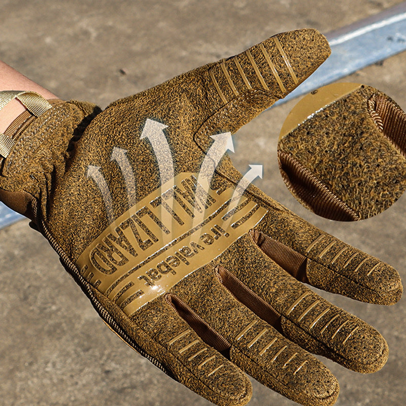 蝰蛇轻量防护经典款户外绝地求生战术手套全指透气舒适TGV12