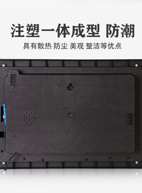 康尼丝客厅卧室夜光静音万年历