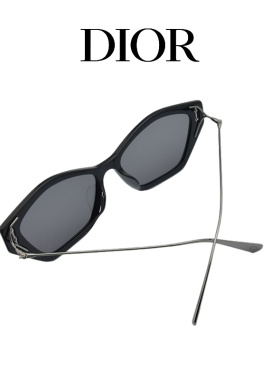 DIOR/迪奥女士眼镜 MissDior S1U 黑色醋酸纤维蝴蝶形状太阳镜