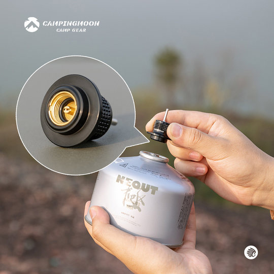 柯曼Z38 扁气充打火机转接头充气嘴充气嘴转接头高山气罐充点火器