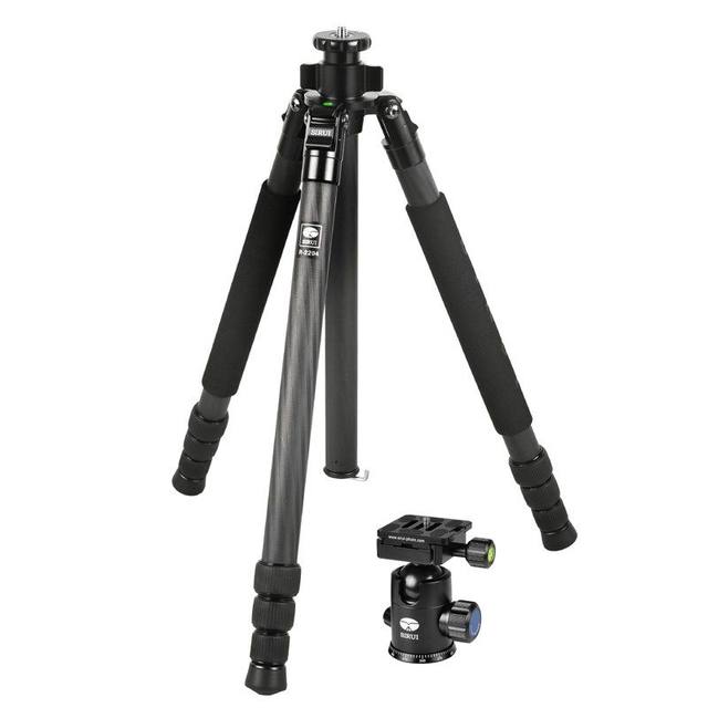 Sirui r2204 carbon fiber tripod is light and stable