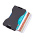 Đan Mạch Vanlemn bàn chải chống trộm chính hãng Khiên RFID tín hiệu NFC chống từ thép không gỉ chống thẻ giữ - Chủ thẻ ví gucci nam Chủ thẻ