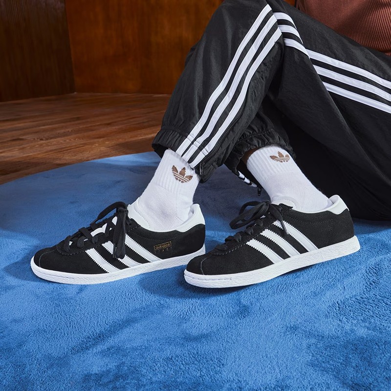 Adidas 三叶草 男女复古经典百搭耐磨低帮T字头休闲鞋板鞋 JI1882,淘宝优惠券,粉丝福利购,淘宝优惠卷