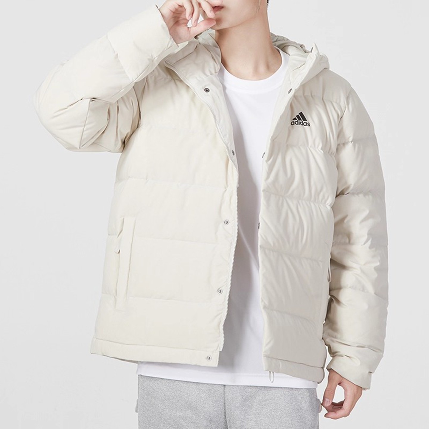 Adidas 阿迪达斯 男款运动休闲保暖羽绒服 KE5403 KE5404 KE5407,淘宝优惠券,粉丝福利购,淘宝优惠卷