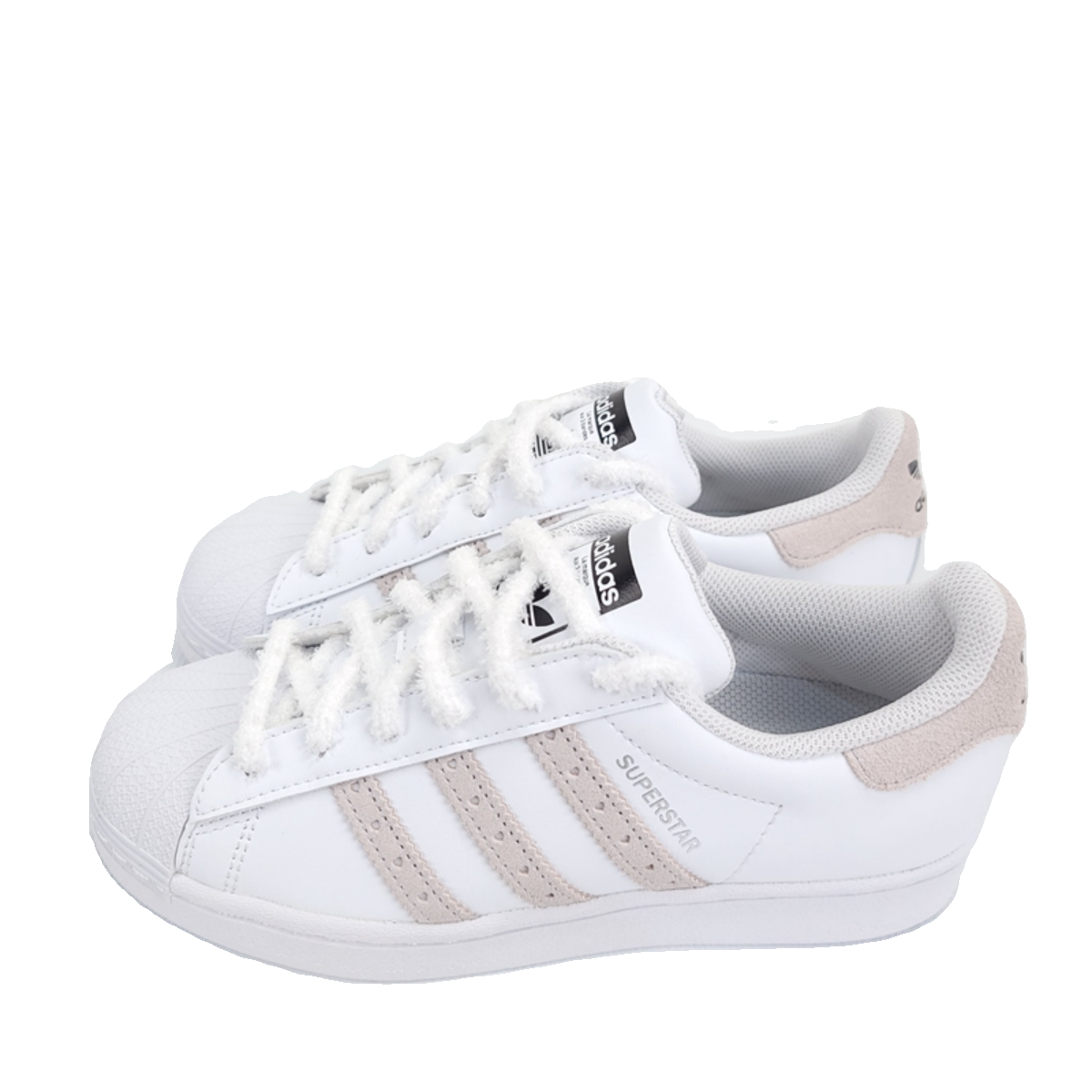 Adidas 三叶草 SUPERSTAR 女款时尚贝壳头耐磨休闲鞋板鞋 GX3640 - 图3